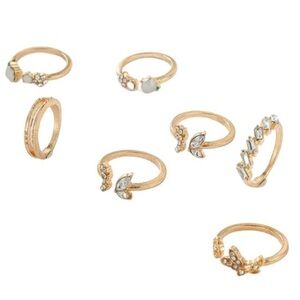 Rings. Set of 7